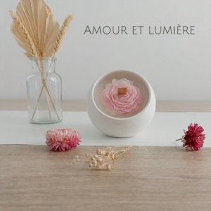 Bougie Jolie Pivoine