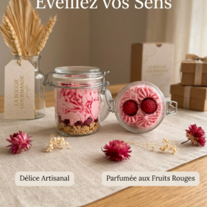 Bougie Fruits Rouges Gourmands