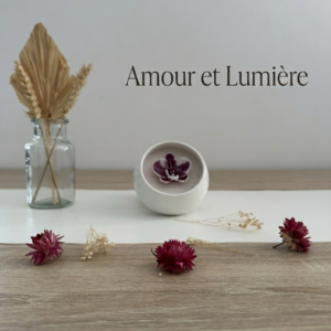 Bougie Jolie Orchidée