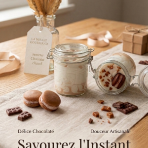 Bougie chocolat gourmand